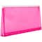 JAM Paper 5" x 10" Plastic Zip Closure Envelopes, 12ct.